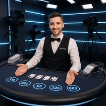 Aphrodite Casino - Live Blackjack - Croupier en Direct