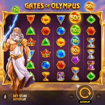 Aphrodite Casino - Gates of Olympus Slot Game - Pragmatic Play