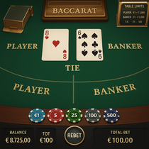 Aphrodite Casino - Baccarat Table Game